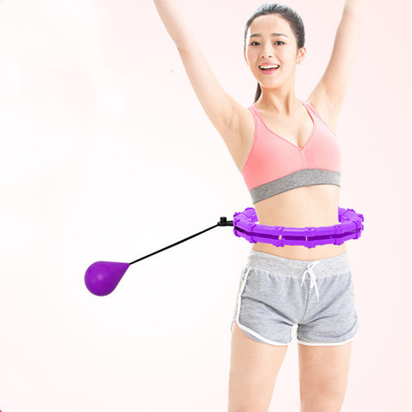 Fitness Ring Adjustable Sport Hoops Abdominal Thin Waist Exercise Detachable Massage Fitness Hoops Gym Home Training Weight Loss - Aura By Alora