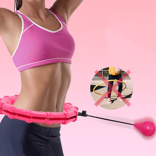 Fitness Ring Adjustable Sport Hoops Abdominal Thin Waist Exercise Detachable Massage Fitness Hoops Gym Home Training Weight Loss - Aura By Alora