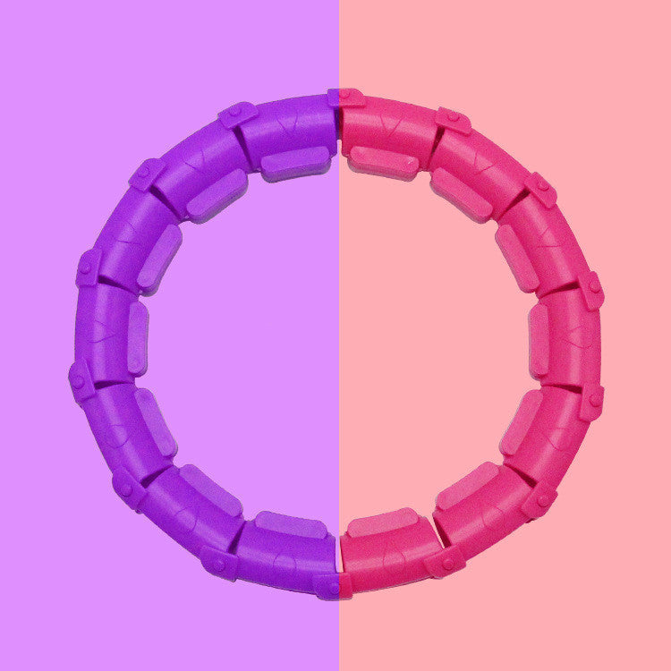 Fitness Ring Adjustable Sport Hoops Abdominal Thin Waist Exercise Detachable Massage Fitness Hoops Gym Home Training Weight Loss - Aura By Alora