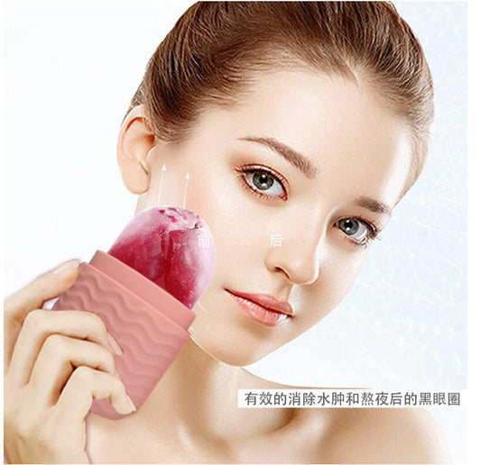 Facial Ice Ice Roller Apply Face Ice Tray - Aura By Alora